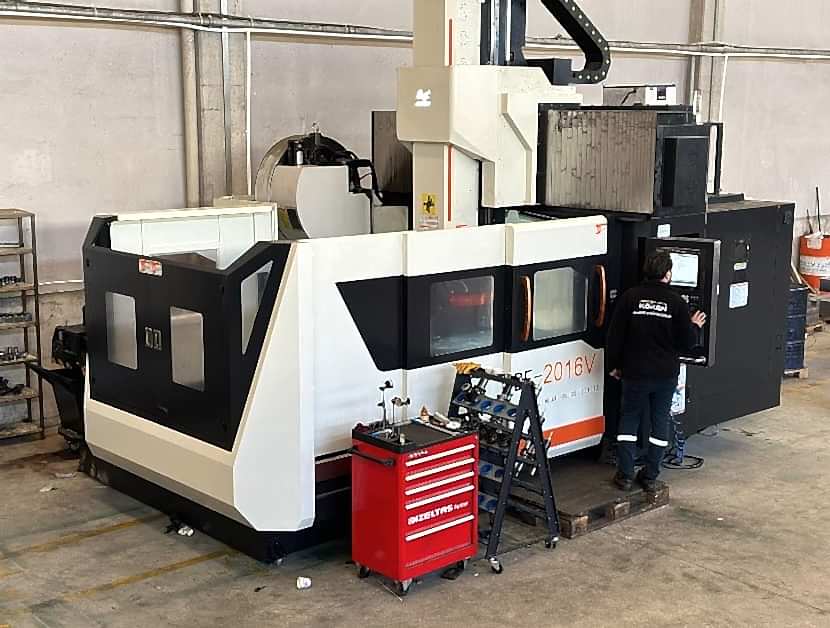 köprü tipi cnc işleme